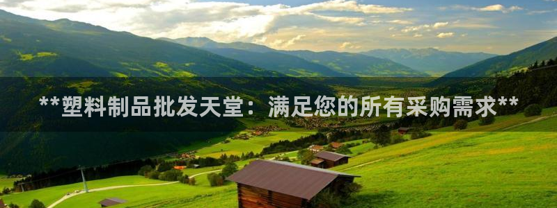 太阳appvip：**塑料制品批发天堂：满足您的所有采购需求