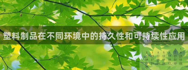 太阳游戏汉化：塑料制品在不同环境中的持久性和可持续性应用
