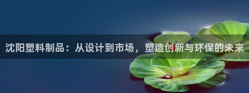 太阳成集团tyc234cc古天乐下载：沈阳塑料制品：从设计到