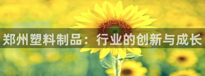 太阳集团是什么公司旗下的：郑州塑料制品：行业的创新与成长